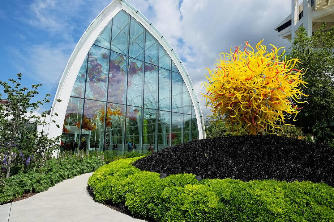 Jardim e vidro de Chihuly