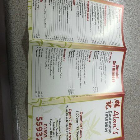 Alan's Cantonese Takeaway