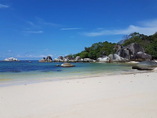 Strand von Tanjung Pandan