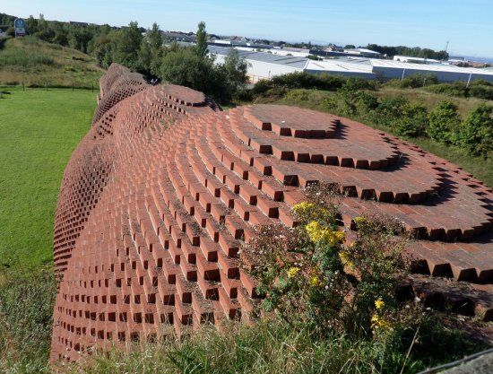 David Mach's Train sculpture
