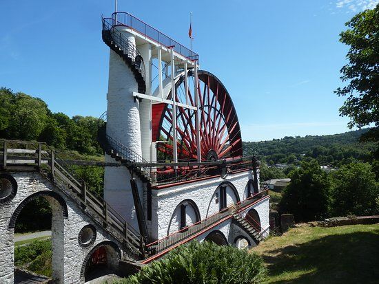 The Great Laxey Wheel and Mines Trail