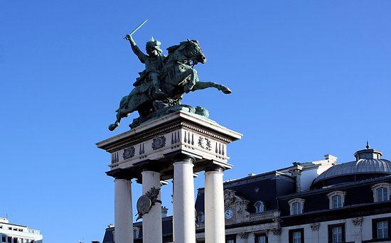 Statue équestre de Vercingétorix