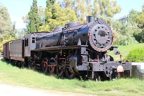 Stedelijk treinpark van Kalamata