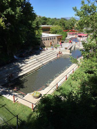 Sunken Gardens at Lava Hot Springs