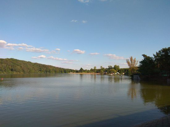 Swimming pool area Hostivař