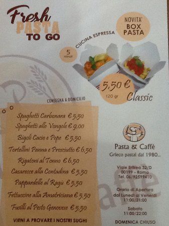 Pasta & Caffè