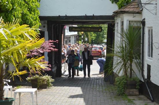 The King Charles Restaurant at Saracens head Hotel