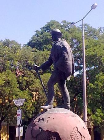 Statue of András Jelky