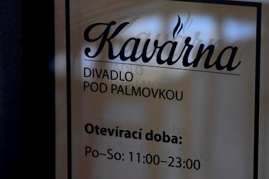 Coffe Bar in the Divadlo pod Palmovkou