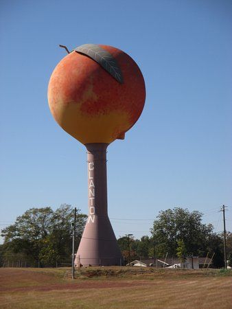 Clanton Peach Water Tower