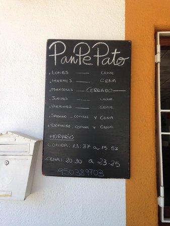 Ristorante panpepato rodalquilar