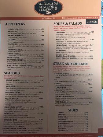 Charred Oak Steak and Seafood