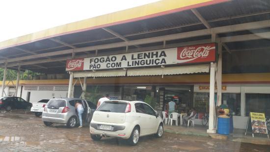Fogao A Lenha Pao Com Linguica