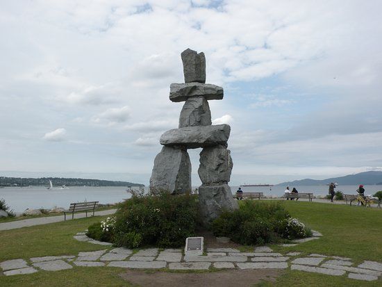 English Bay Inukshuk