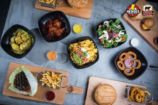 Heroes Burgers and Wings