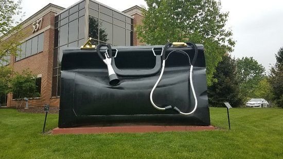 Huge Doctor's Bag With Stethescope