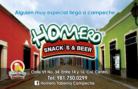 Homero Taberna Campeche