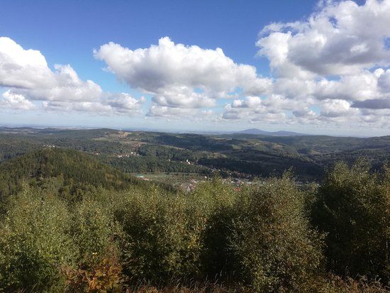 Platforma widokowa na gorze Jalowiec