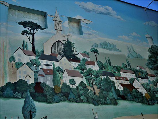 Fresque "La voie Lamarque"