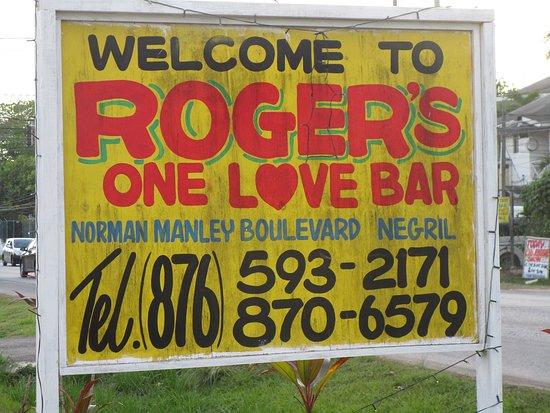 Roger's One Love Bar