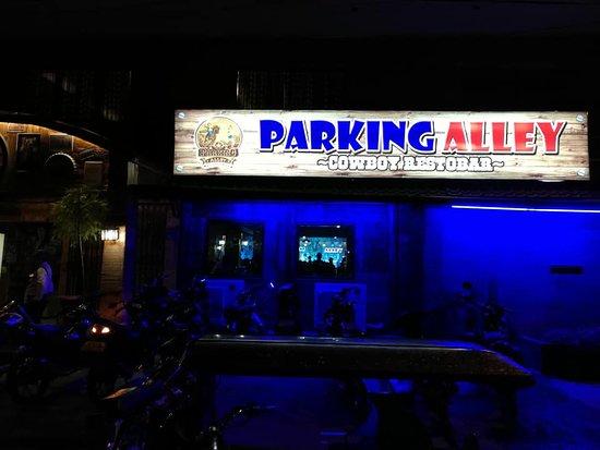 Parking Alley Cowboy Restobar