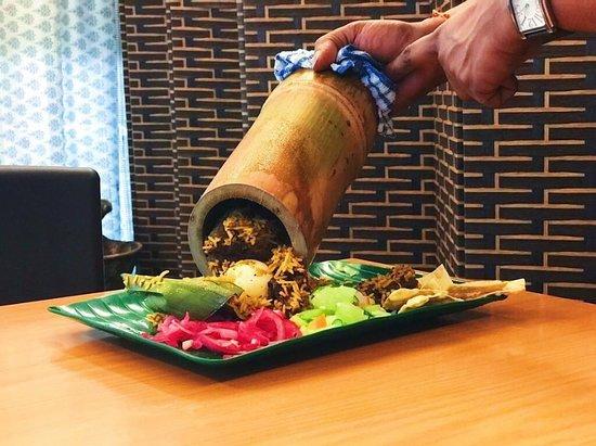 Chef Yuga's Bamboo Briyani