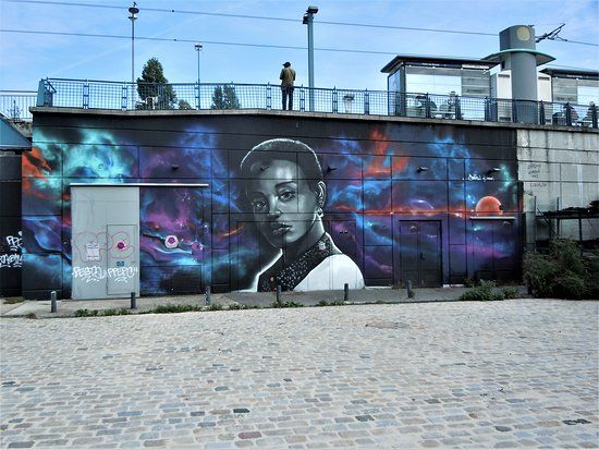 Fresque Aïssa Maïga