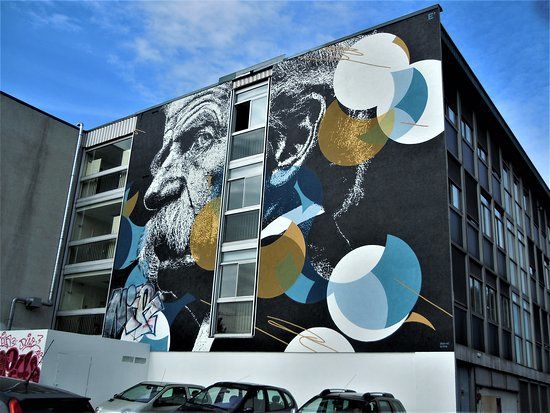 Fresque Homme Moustachu