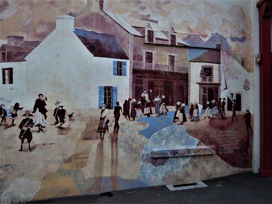 Fresque La Place de l'Église