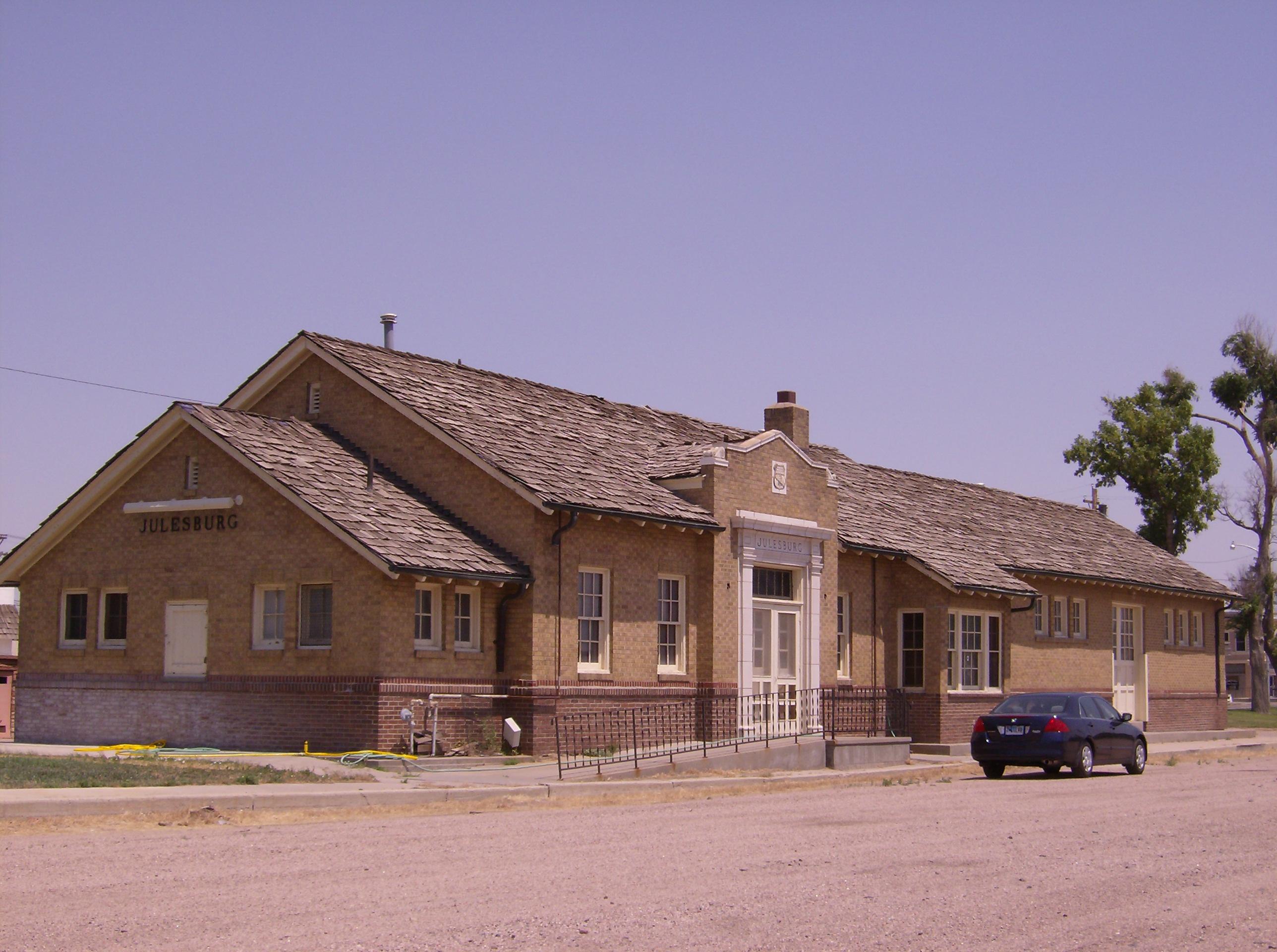 Union Pacific Railroad Julesburg Depot
