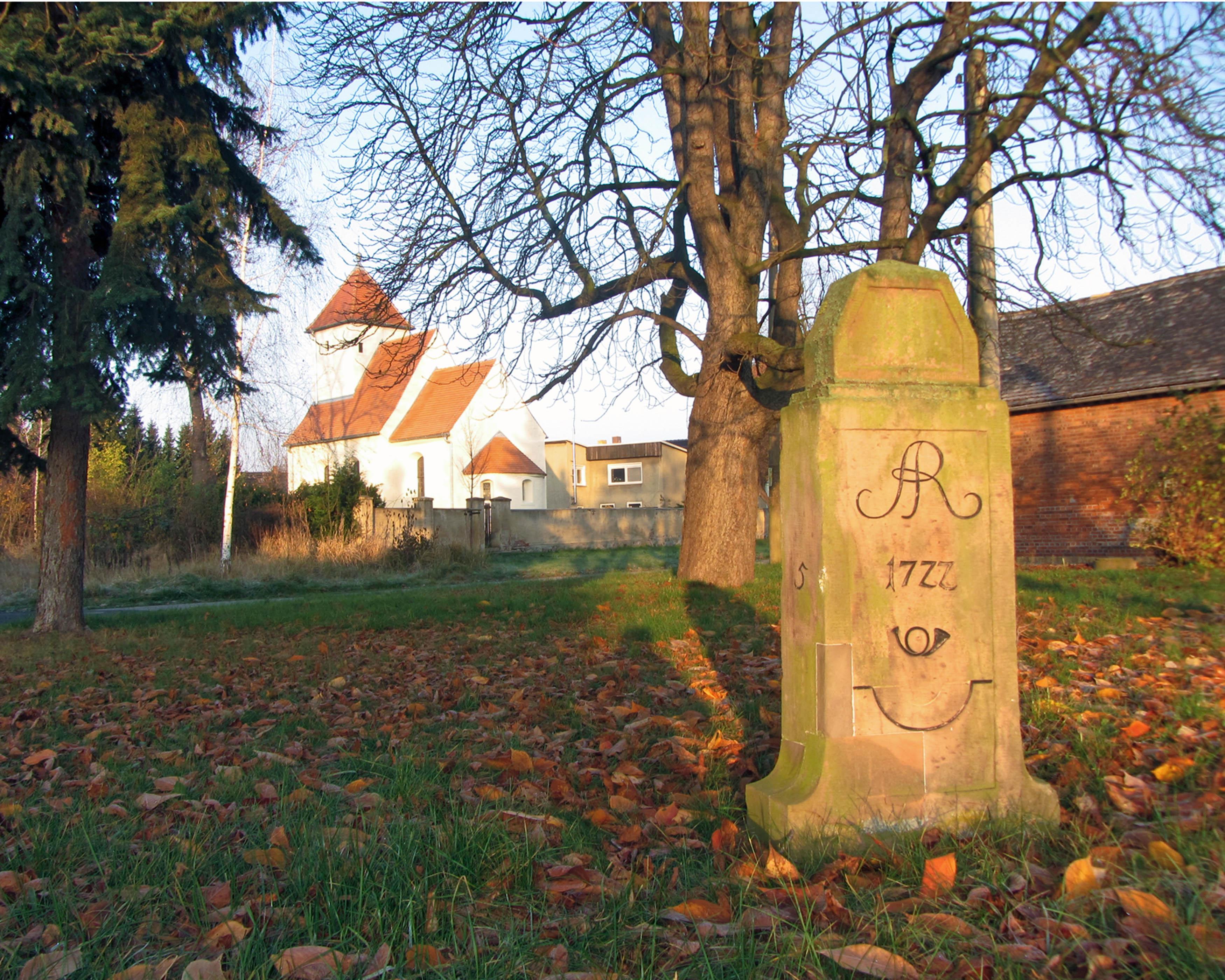 Kursächsische Postmeilensäule Grebehna