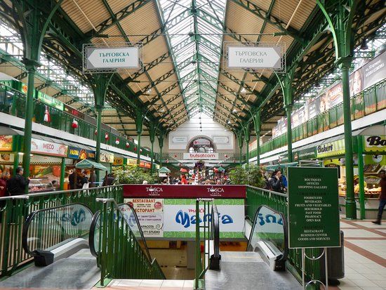 Centrale Markthal van Sofia