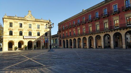 Plaza Mayor in Gijón