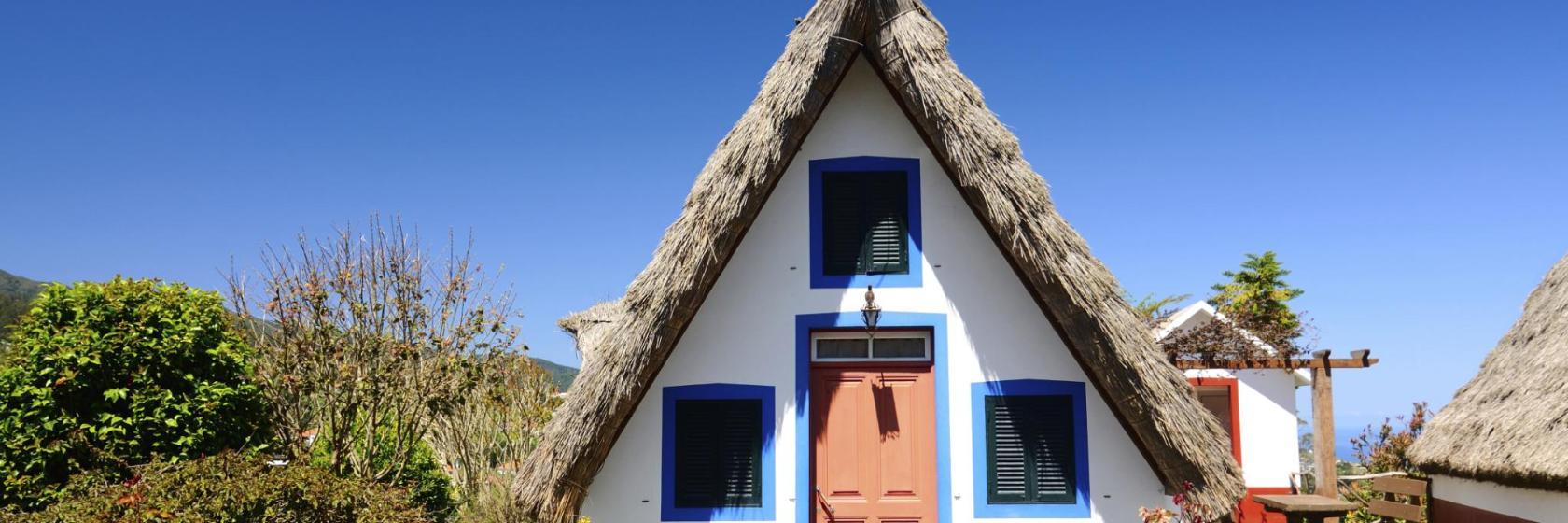 Casas tradicionales de Santana