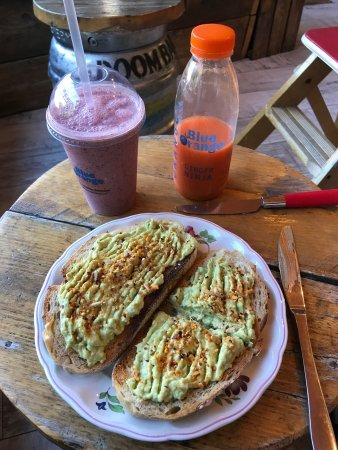 Blue Orange Juice Bars