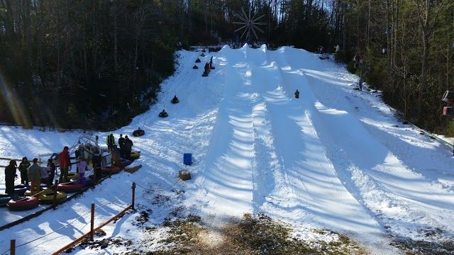 Moonshine Mountain Snow Tubing Park