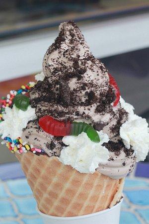 Just Peachy Frozen Yogurt