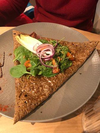 The creperie and breakfast