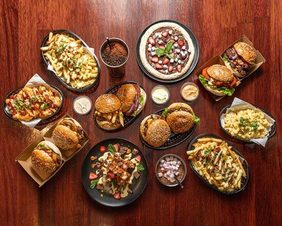 Hashtag Burgers and Waffles