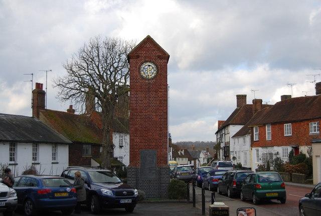 Robertsbridge War Memorial Clock Tower