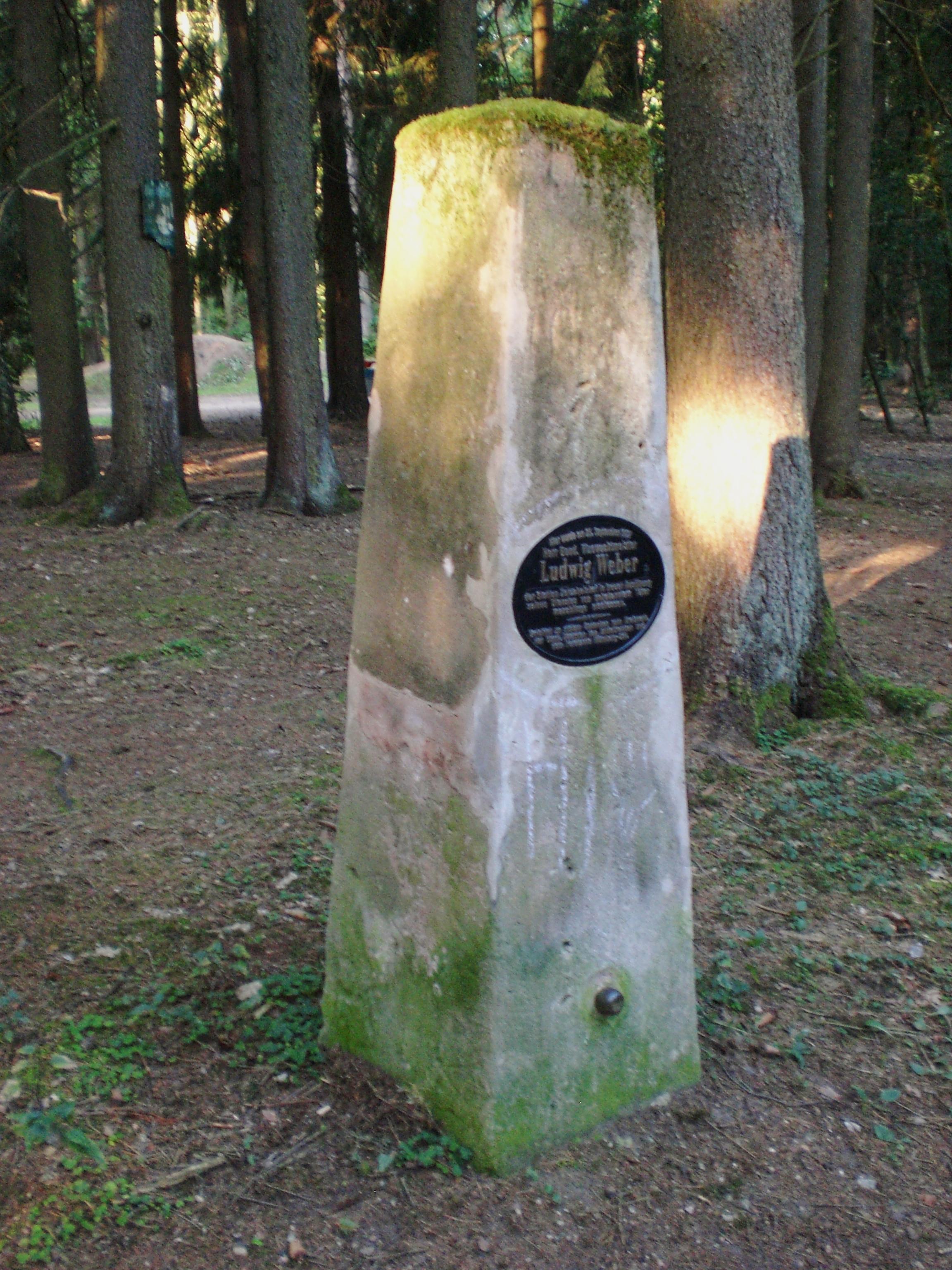 Ludwig Weber Denkmal