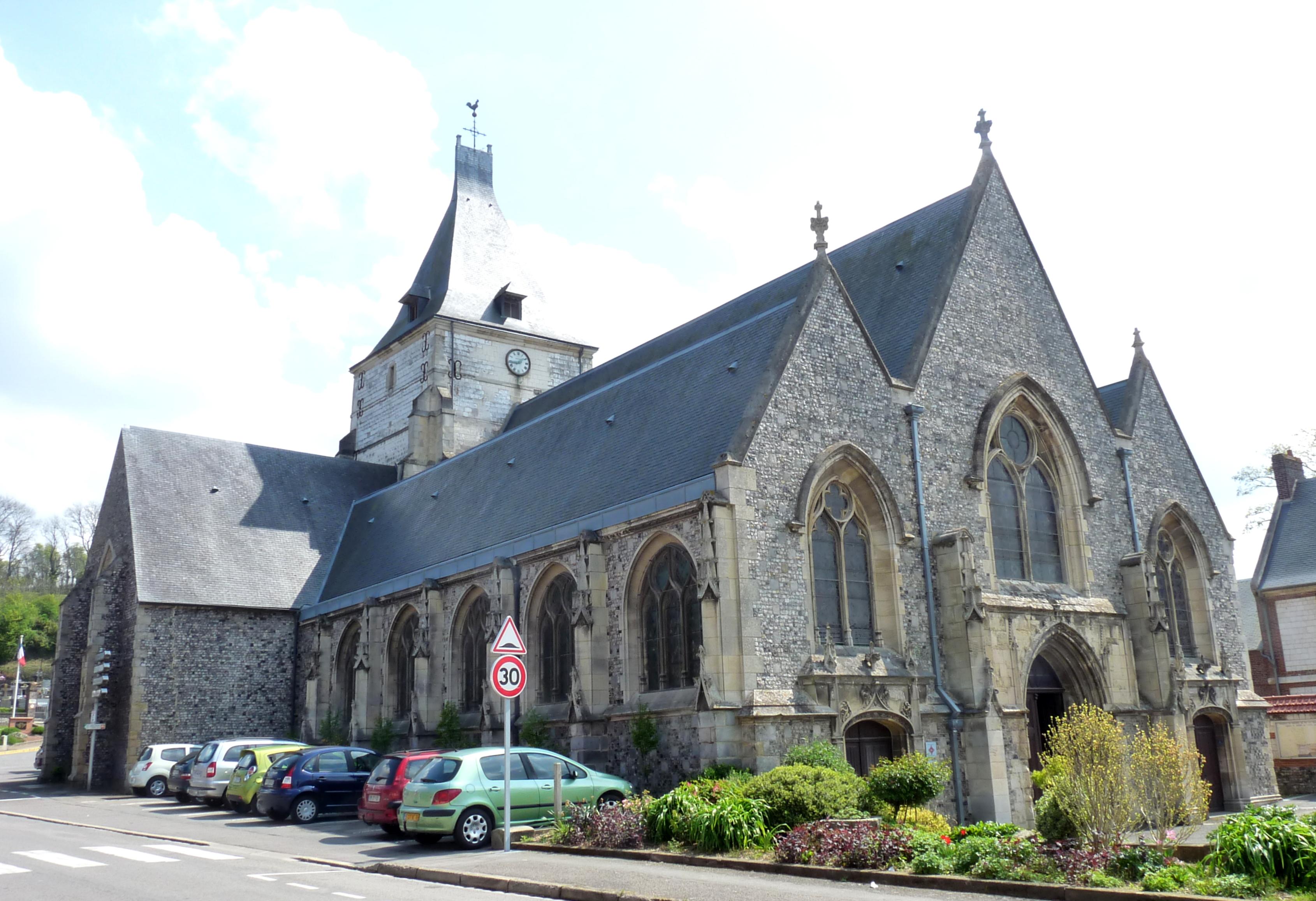 église Saint-Aubin de Criel-sur-Mer