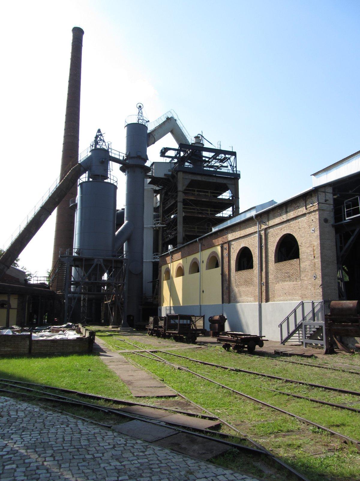 Wielki piec wraz z halą spustową