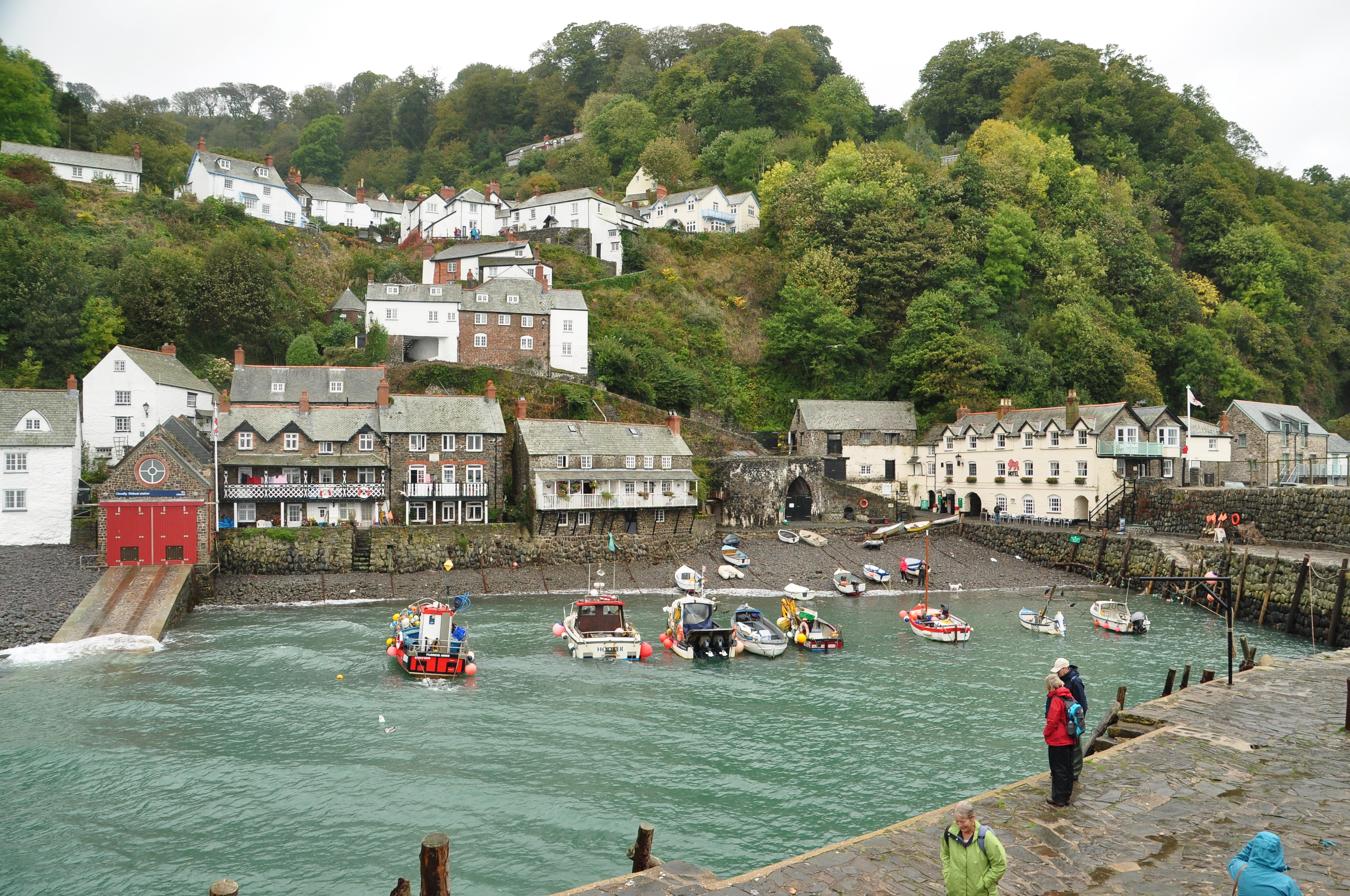 Clovelly harbour