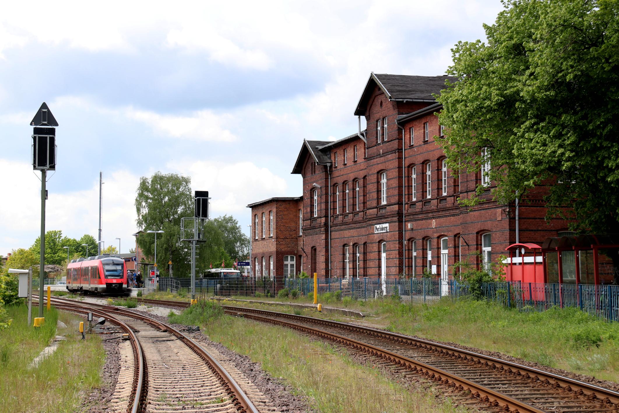 Stillgelegte Bahnstecke "Mecklenburgische Friedrich-Wilhelm-Eisenbahn"