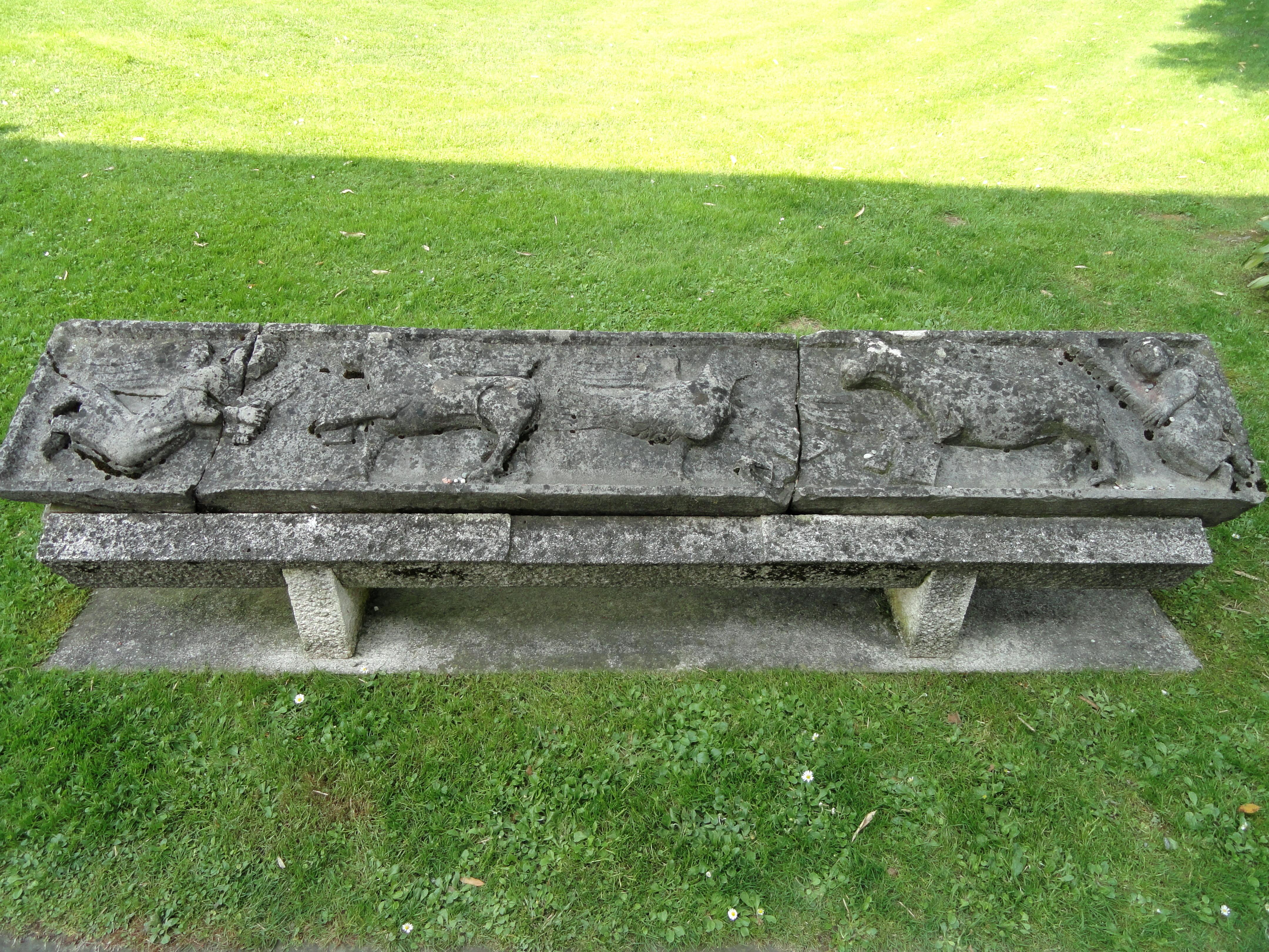 Carved Frieze of the Four Evangelists