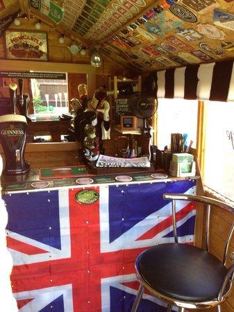 The Geordie Racer Pub Shed