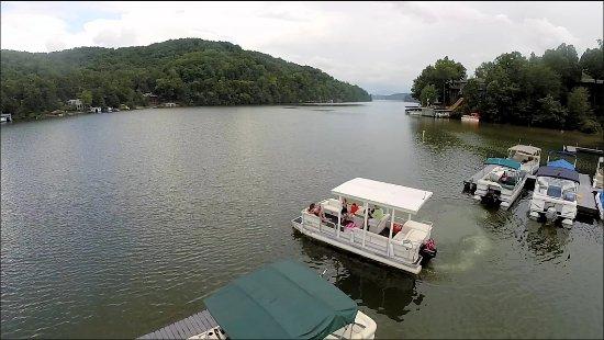 Lake Lure Pontoon Rental