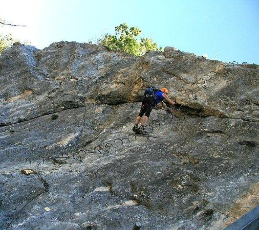 Via Ferrata de la Roche a L'Agathe