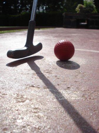 Minigolf am Meer